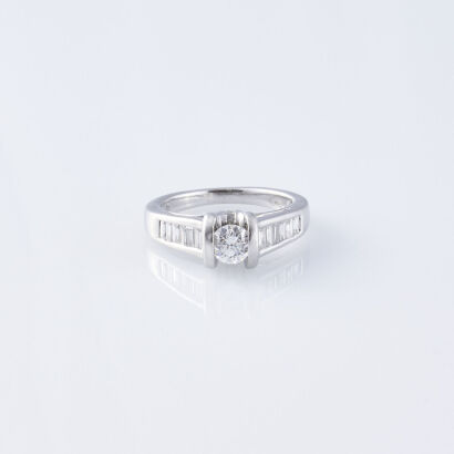 Platinum Diamond Ring