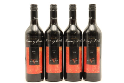 (4) 2005 Vasarelli Vineyards Currency Creek Shiraz, Fleurieu