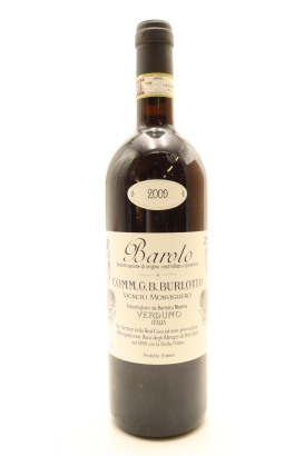 (1) 2009 G. B. Burlotto Barolo Monvigliero, Barolo DOCG