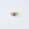 18ct Sapphire and Diamond Ring