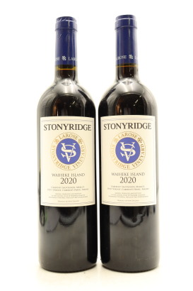 (2) 2020 Stonyridge Vineyard Larose, Waiheke Island