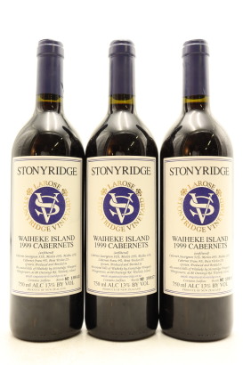 (3) 1999 Stonyridge Vineyard Larose, Waiheke Island