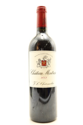 (1) 2003 Chateau Montrose, Saint-Estephe [JR17] [RP98] [WE95] [WS95]