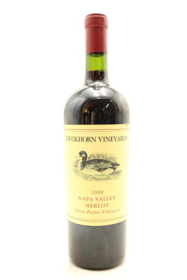 (1) 1999 Duckhorn Vineyards Three Palms Vineyard Merlot, Napa Valley