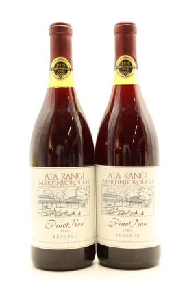 (2) 1989 Ata Rangi Reserve Pinot Noir, Martinborough