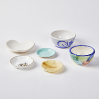 A Collection Of Five Small Ceramic Dishes