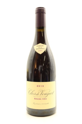 (1) 2013 Domaine de la Vougeraie Clos de Vougeot Grand Cru, Cote de Nuits [JR17.5]