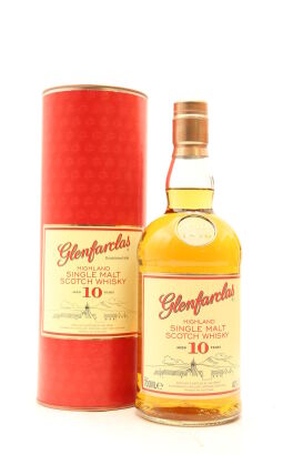 (1) Glenfarclas 10 Year Old Single Malt Scotch Whisky, 40% ABV