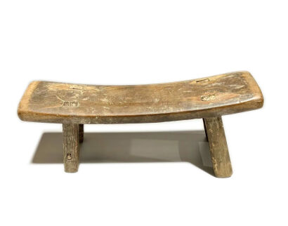 A Late Qing Dynasty Wooden Headrest