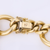 14ct Yellow Gold, 19cm Hollow Large Link Bracelet - 2