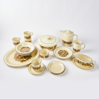 A 22 Piece Thistlewood Poole Set