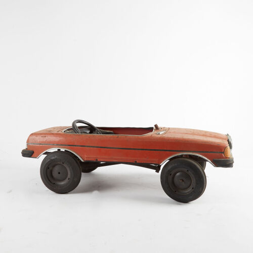 A Vintage Young Master '500SEC' Pedal Car