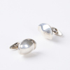 A Pair of Georg Jensen Silver Cuff Links No.83B in Tortoise Design
