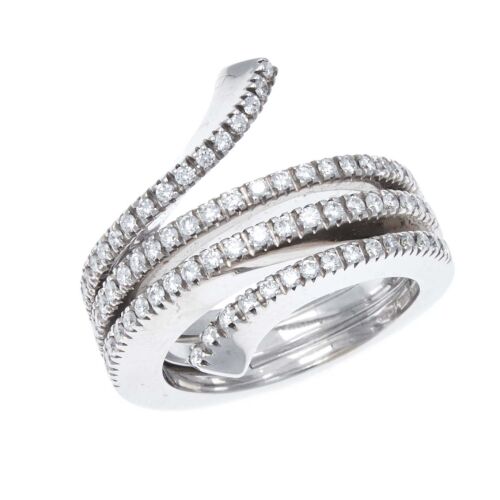 18ct White Gold Damiani Diamond Eden Ring