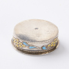 A Small Pill Box with Enamel Designs - 3