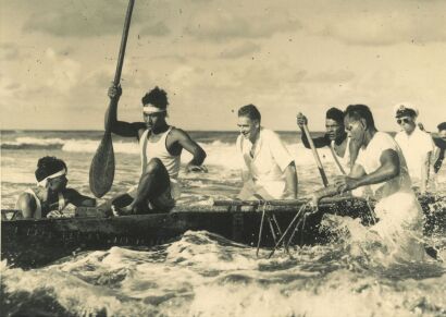 Tudor Washington Collins - Untitled Photograph From Queen Elizabeth II Fijian Trip, 1953