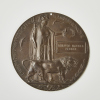 A Memorial Plaque for Mervyn Harold Pedder, WWI, Bronze