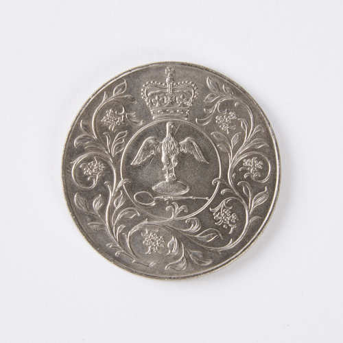 An Elizabeth II Queens Silver Jubilee Coin 1977