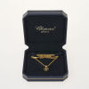 18ct Yellow Gold, Chopard Happy Diamond Pendant and Chain with Box - 2