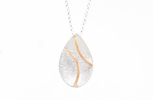 Traverse Curve Pendant from Village Goldsmith