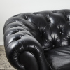 An Impressively Large Bespoke Leather Chesterfield By Montreux Furniture - 3