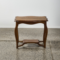 A Solid Oak Hall/Side Table