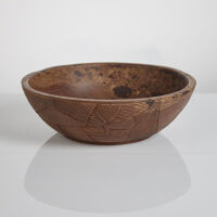 A Contemporary Carved African Bowl