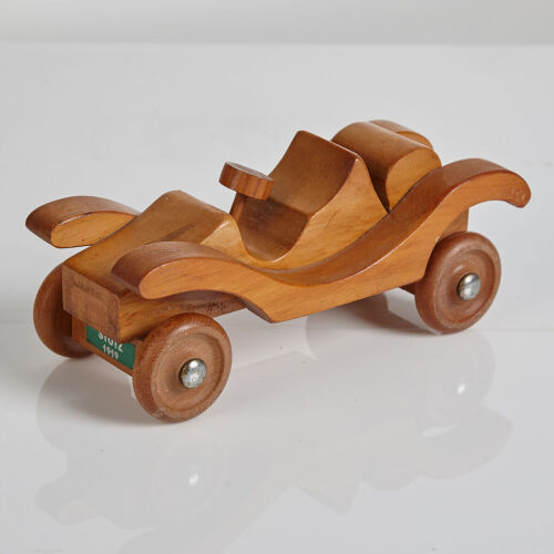 A 1919 Stutz Wooden Model Toy Car