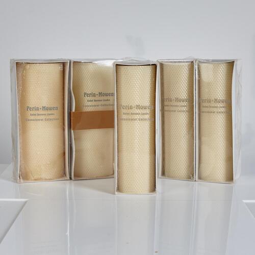 A Suite of Five Beeswax Candles&nbsp;&nbsp;