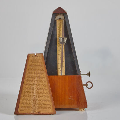 A French Metronome De Maelzel