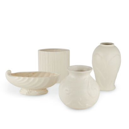 A Selection of Four Crown Lynn Vases