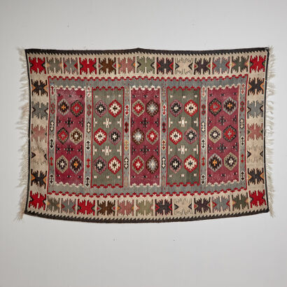 A Pictorial Kilim Rug