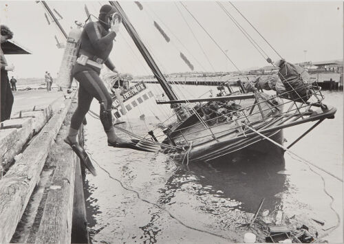 Associated Press Archival Photograph - Rainbow Warrior 