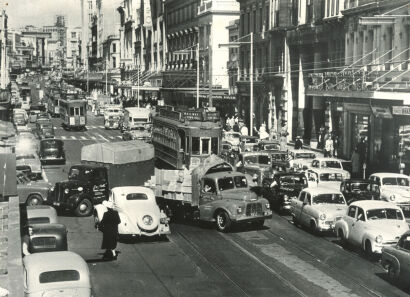 Associated Press Archival Photograph - An Early Auckland Photograph