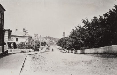 Associated Press Archival Photograph - A New Zealand Town