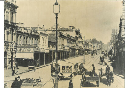 Associated Press Archival Photograph - A New Zealand Town 