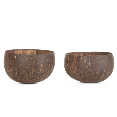 A Pair of Pre-Columbian Coconut Bowls