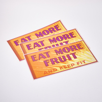 A Trio Of Original Greengrocers Eat More Fuit And Keep Fit Poster