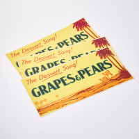 A Trio Of Original Greengrocers The Des(s)ert Song Grapes & Pears