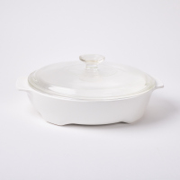 A Retro Corning Ware USA MW-17-B Lidded Casserole