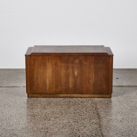 An Oak Art Deco Blanket Box