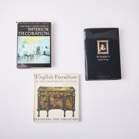 A Concise History of Interior Decoration- George Savage Sothebys Inside Story- Peter Watson English Furniture of the 18th Century- David Nickerson