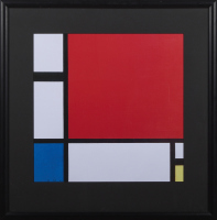 Piet Mondrian Style Print