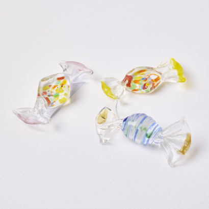 A Trio Of Murano Glass Sweets