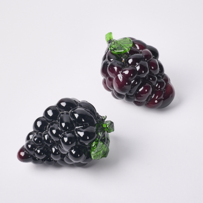 A Pair Of Glass Grapes