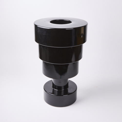 A Kartell Black Ettore Sottsass Calice Vase