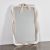 A Betty Cobonpue Rattan Ribbon Mirror