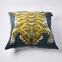 A Tiger Cushion From The House Of Mackney