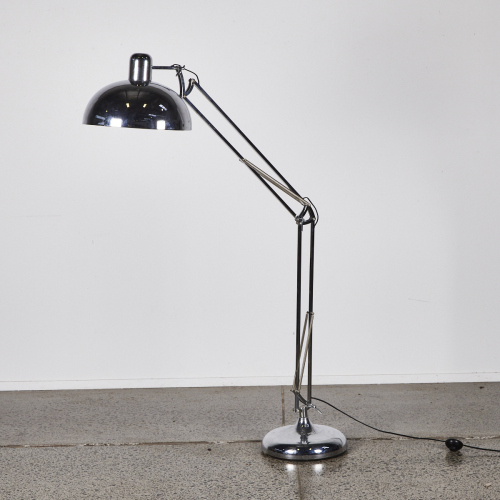 A Chrome Anglepoise Floor Lamp