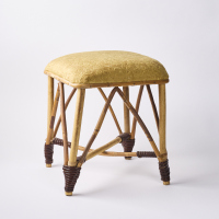 A Mid-Century Cane Stool
